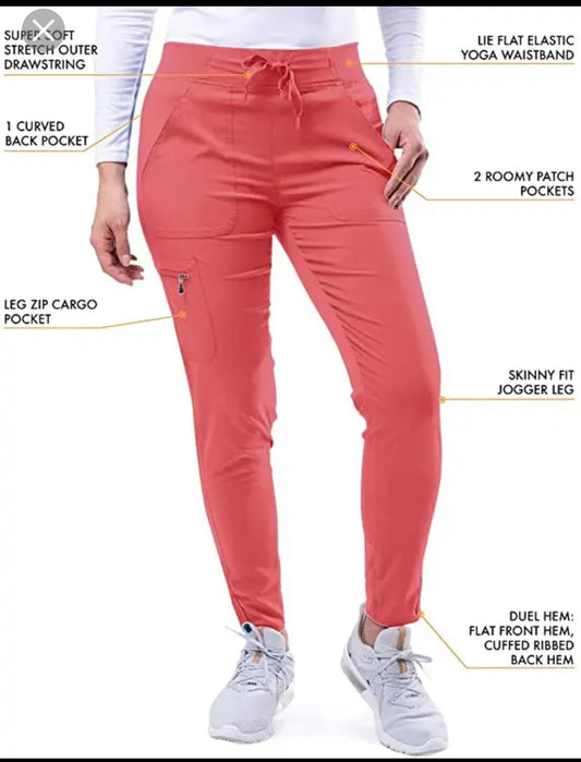 Woman's Soft Stretch 2 pocket Jogger Pants